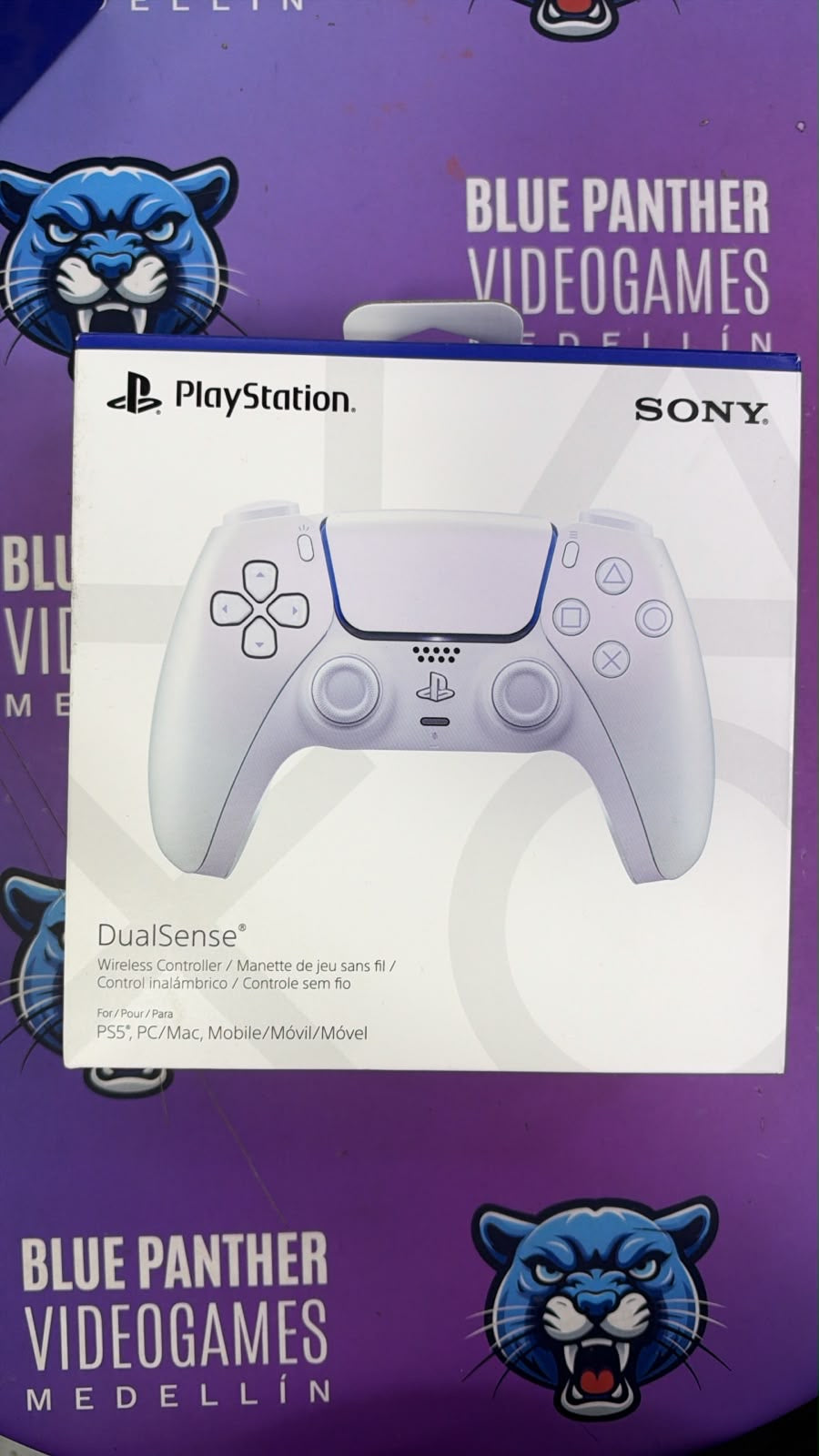 Control Inalámbrico Sony DualSense Chroma Pearl para PlayStation 5 (PS5) – Original Nuevo en Caja