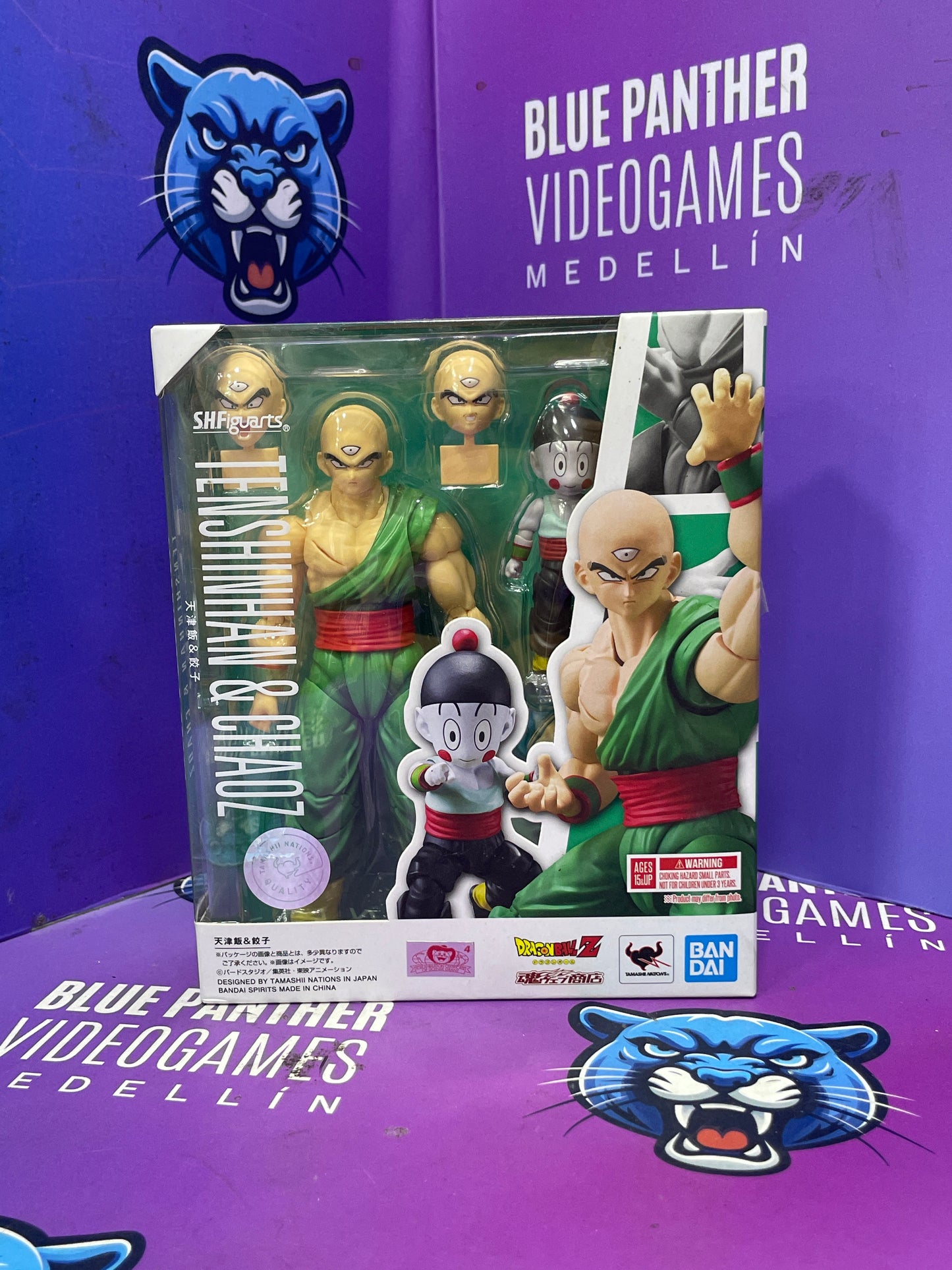 Tenshinhan y chaoz- Sh figuarts