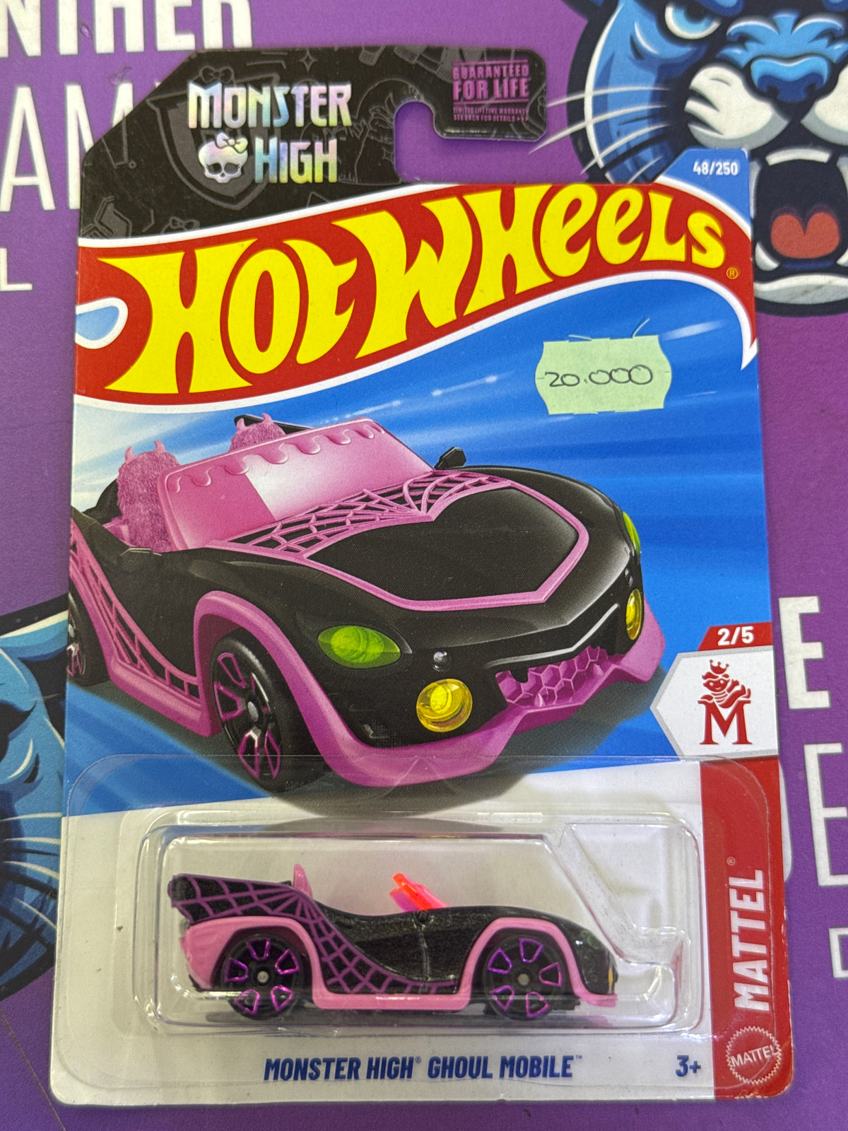 Monster high - hotwheels