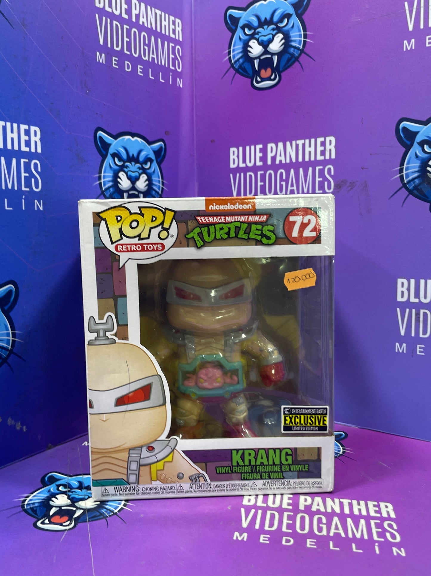 Krang tortugas ninja 6 Inch