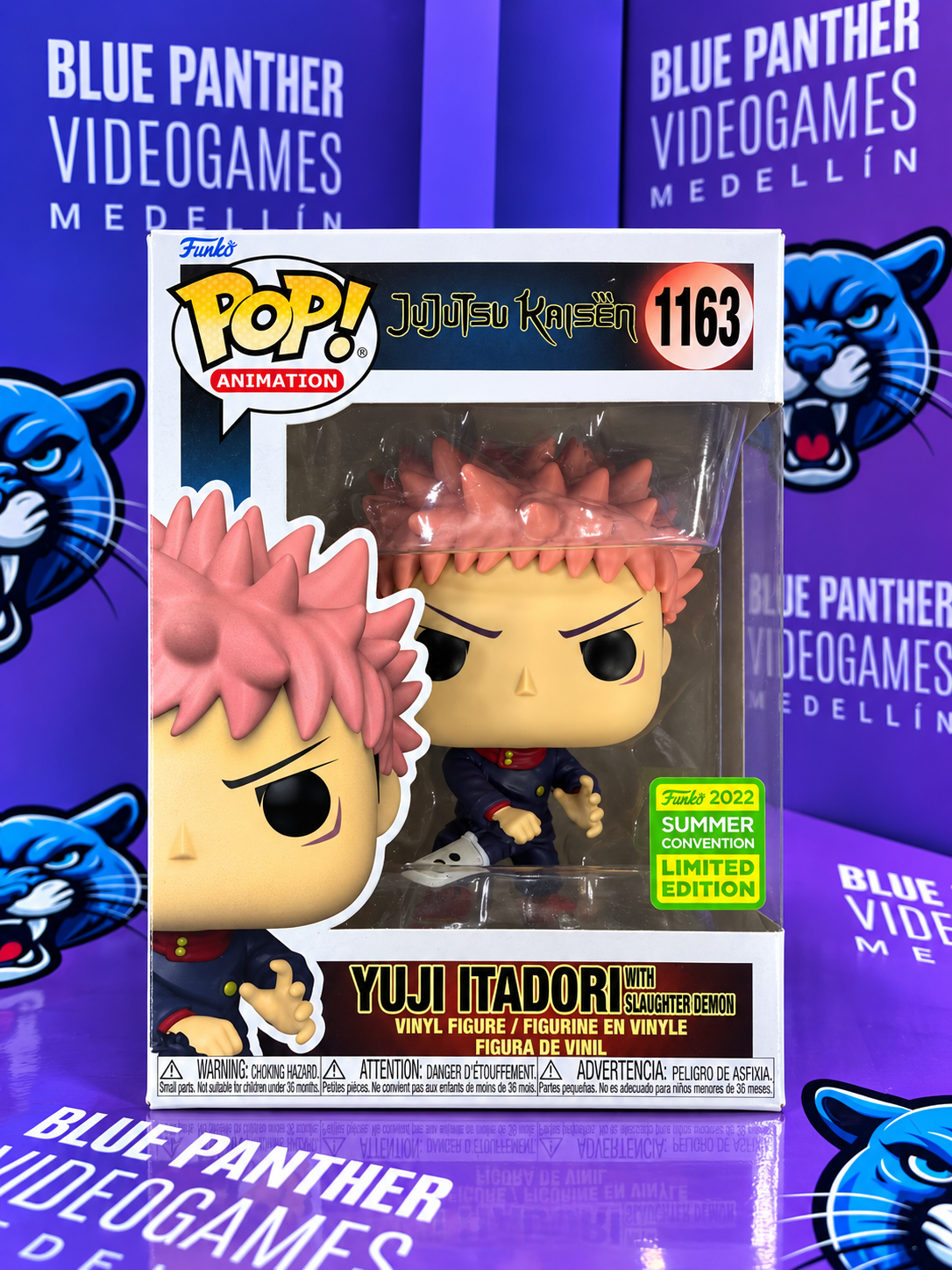Yuji Itadori #1163 – Jujutsu Kaisen | Summer Convention 2022 Limited Edition