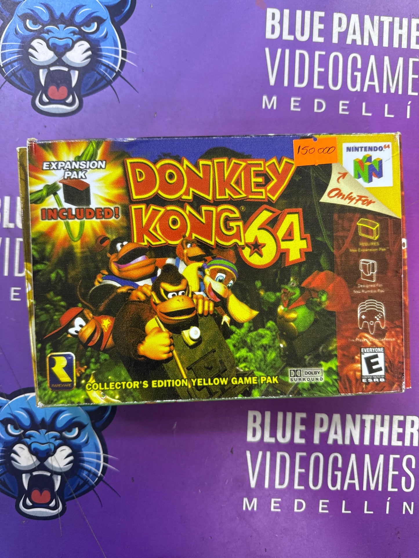 Donkey kong 64 caja