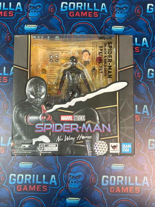 SHFiguarts spider-Man Traje Negro