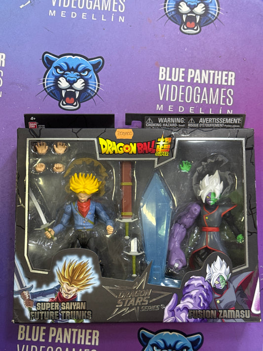 Trunks super saiyan and fusion Zamasu Bandai