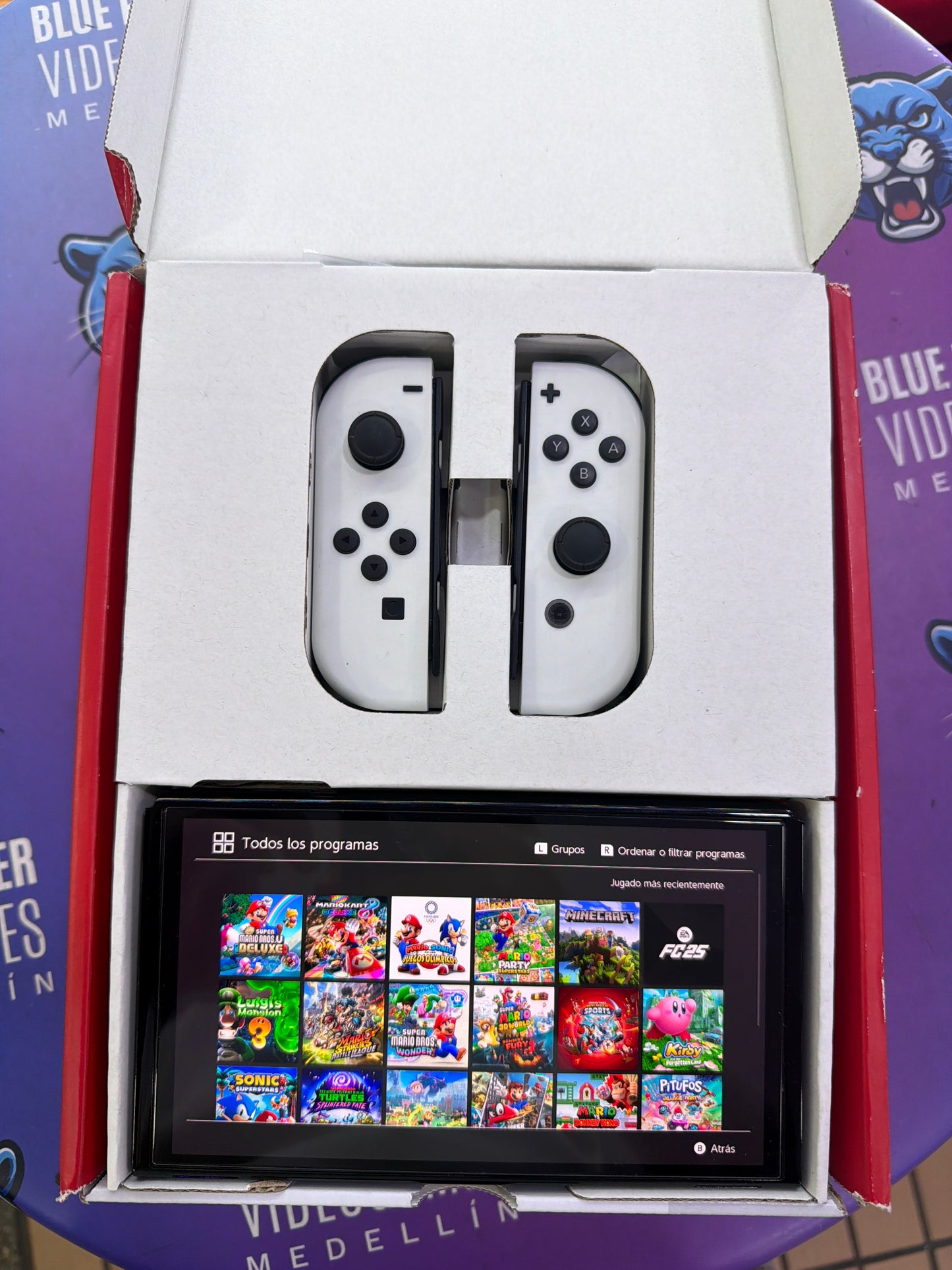 Switch Oled 128Gb programada