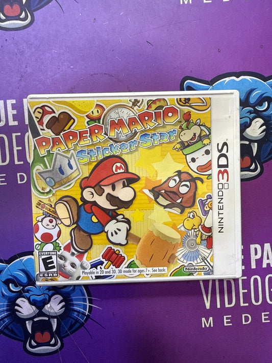 Paper Mario Sticker Star 3Ds