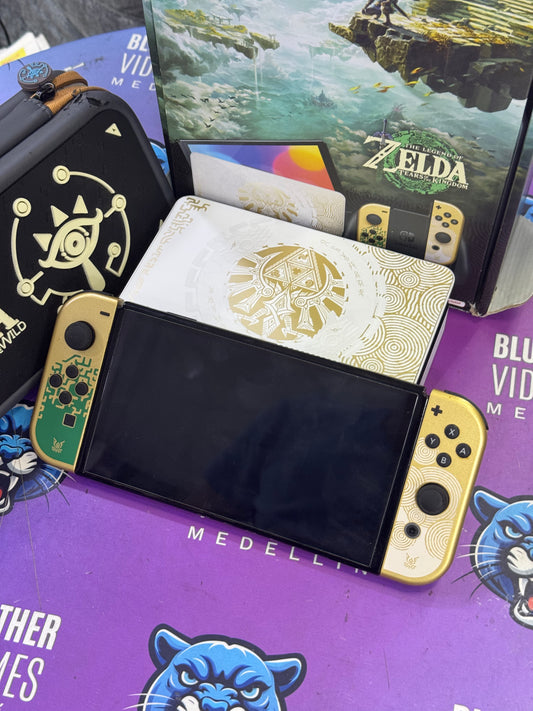 Nintendo switch oled edición Zelda