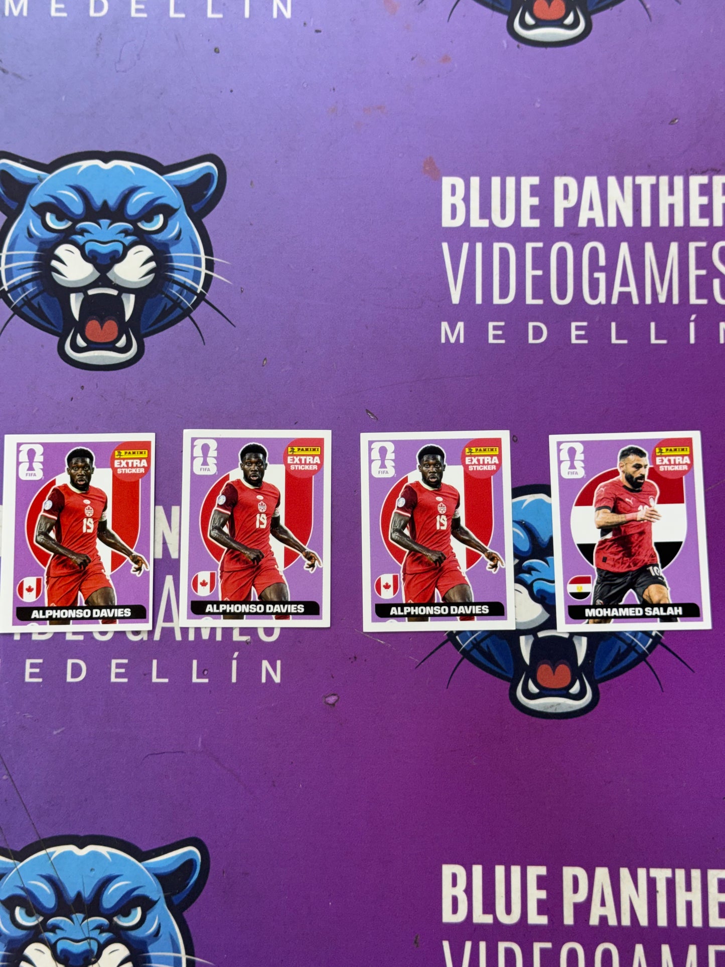 Extras base panini mundial 2026