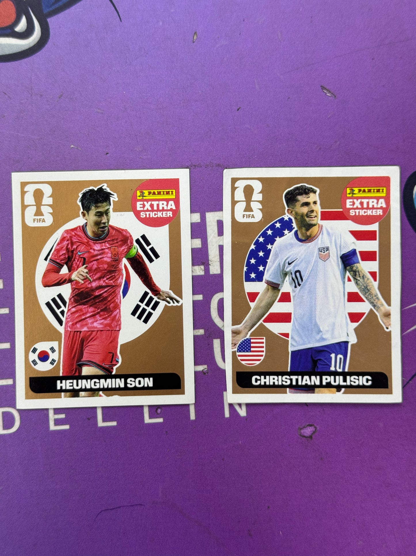 Extras Bronce panini mundial 2026