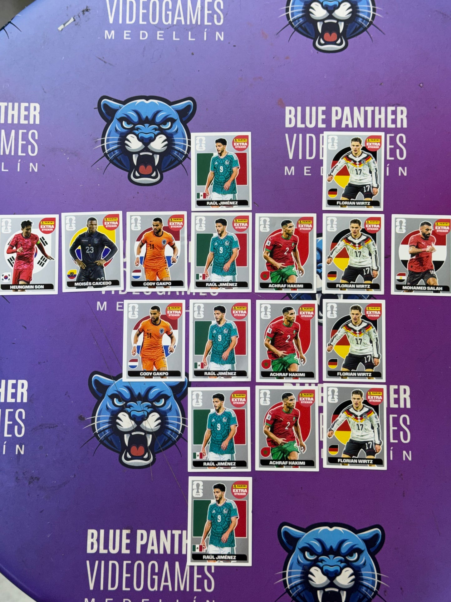 Extras plata panini mundial 2026