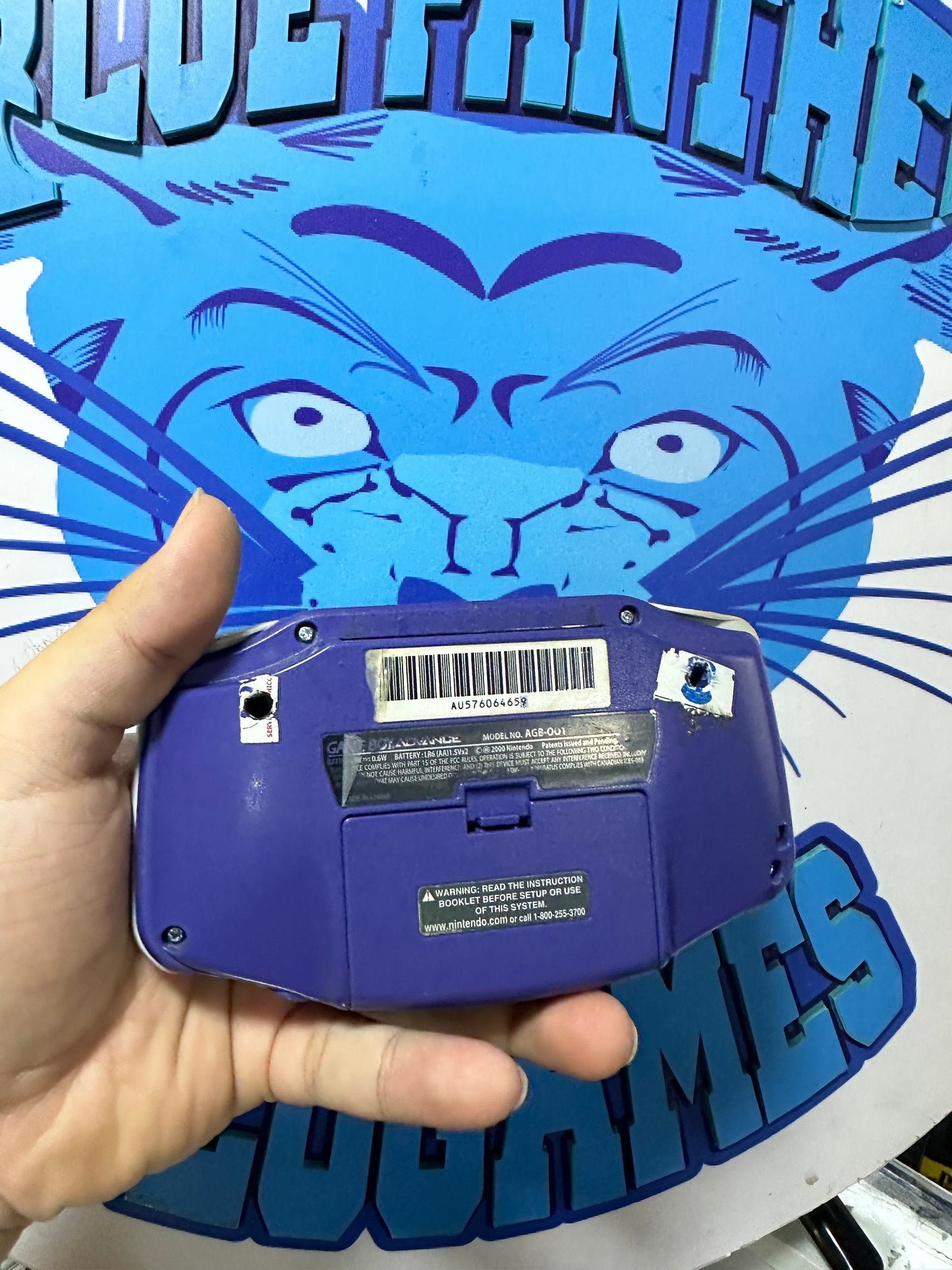 Game Boy Advance Morado