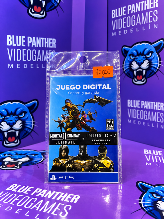 Mortal Kombat 11 Ultímate + Injustice 2 Legendary edition - PlayStation 5 ( Disponibles: 2 unidades)