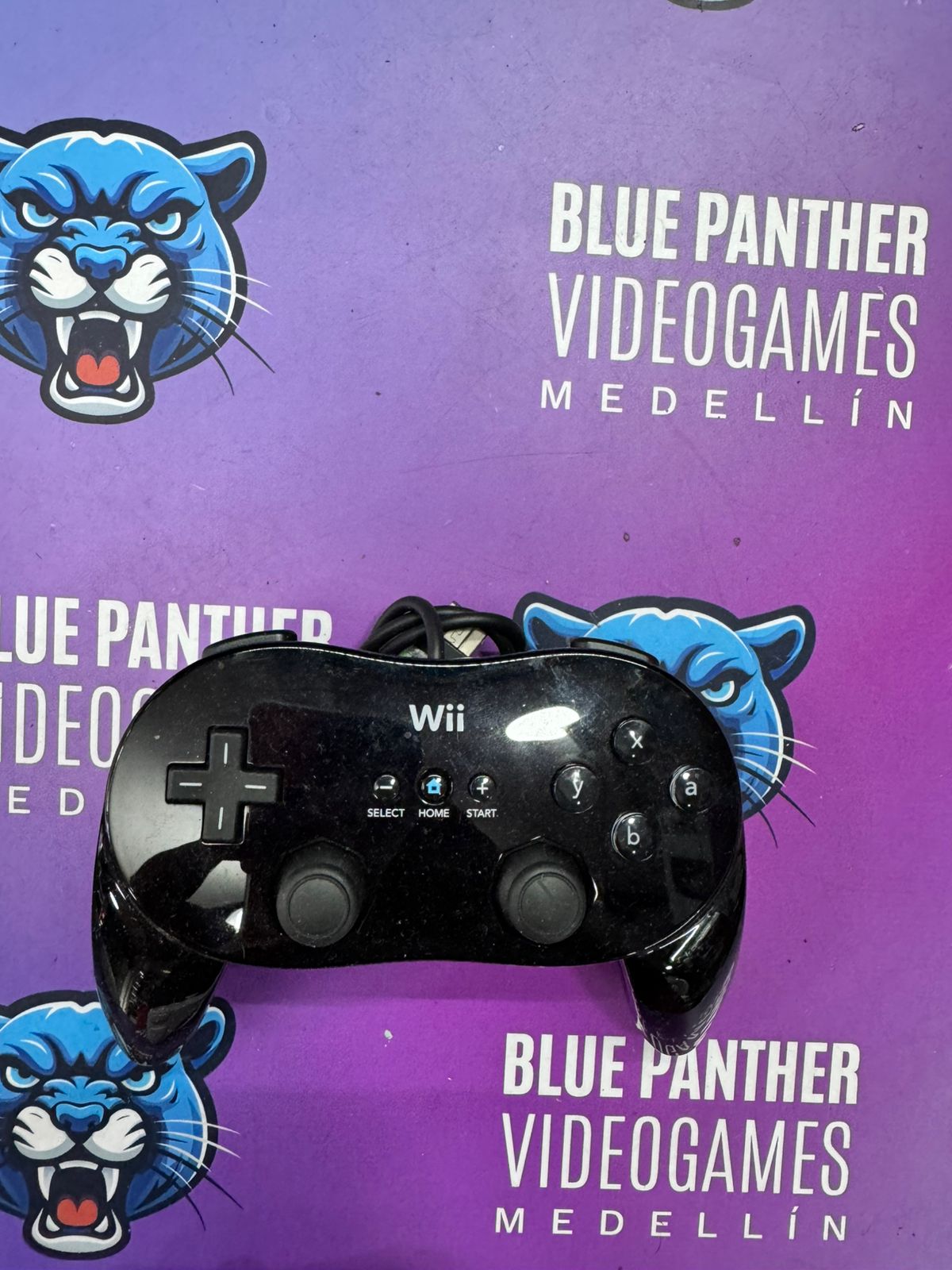Wii Classic Controller Negro