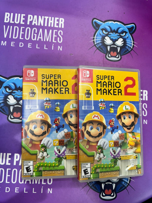 Super Mario Maker 2 label original - Switch