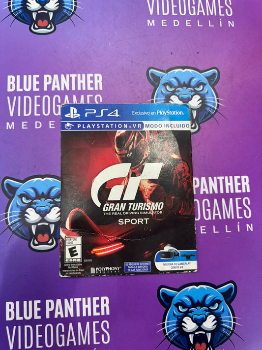 Gran Tursimo Sport - PS4