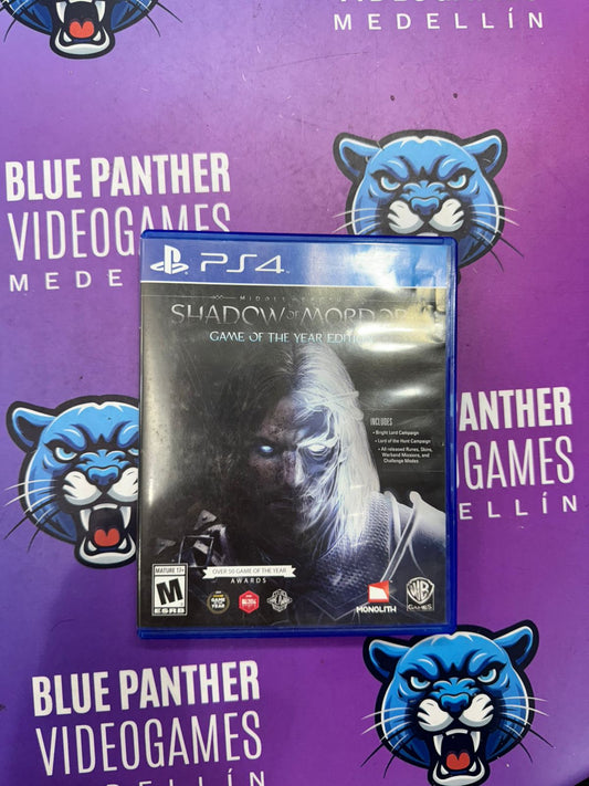 Shadow Of Mordor - PS4