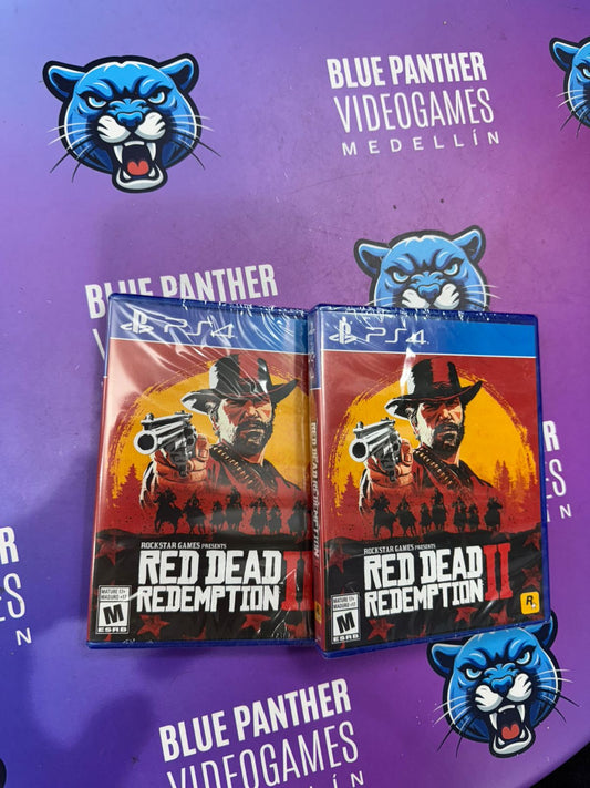 Red Dead Redemption II nuevo - PS4