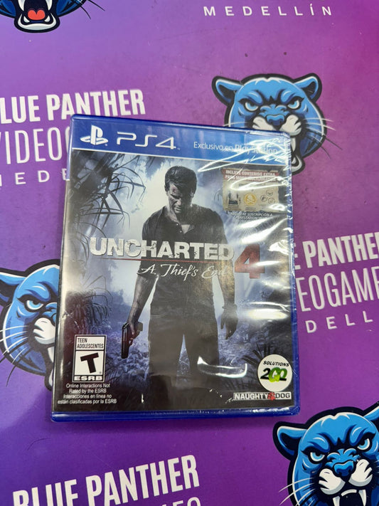 Uncharted 4 nuevo - PS4