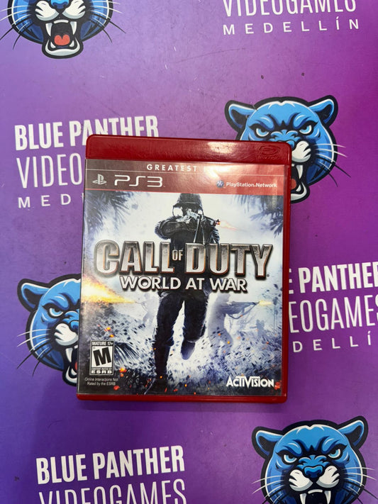 COD World At War - PS3