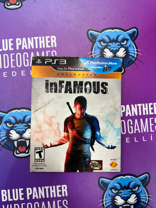 Infamous caja cartón - PS3
