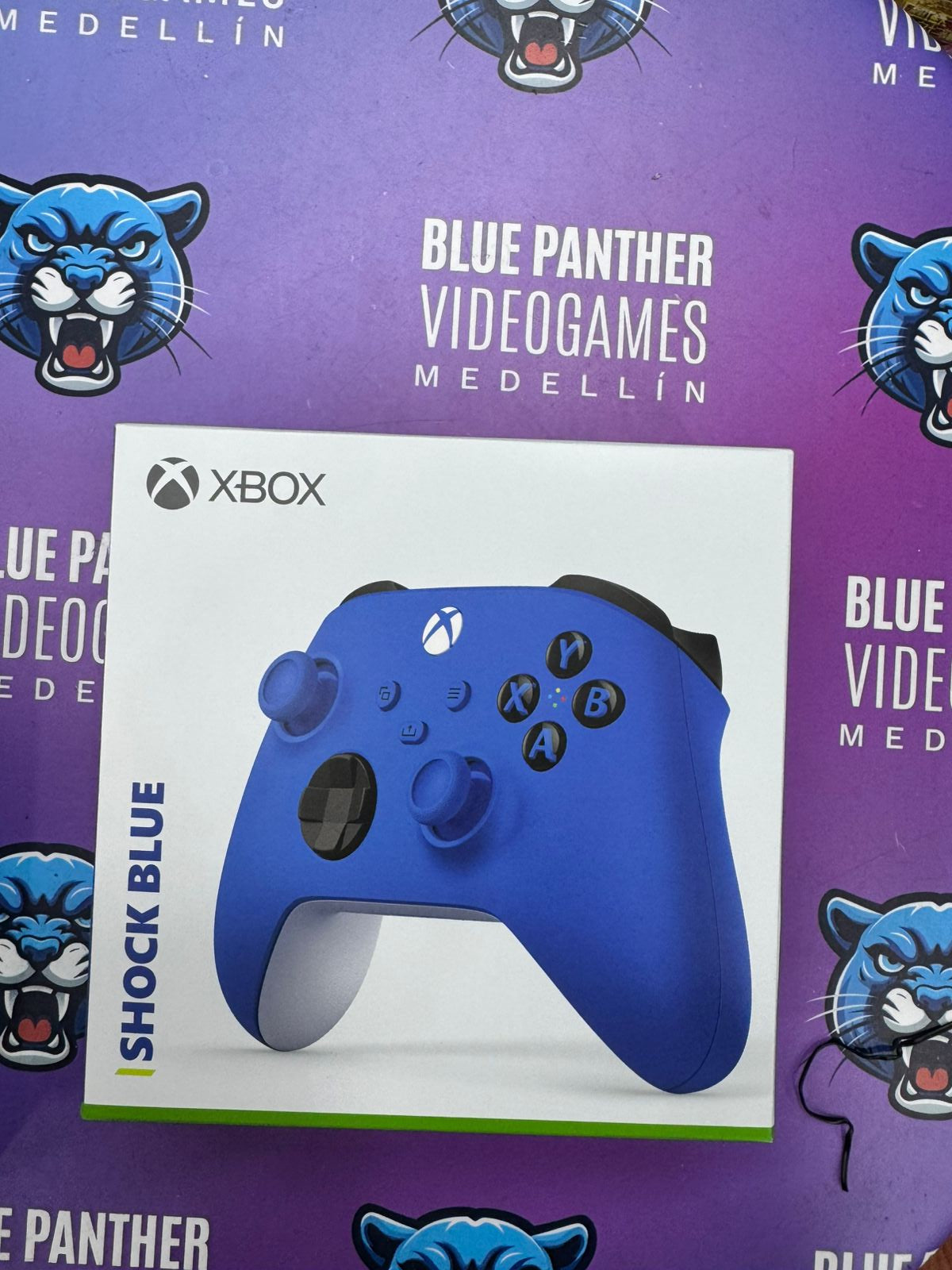 Control Xbox Series S/X Shock Blue (sobre pedido)