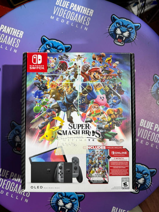 Nintendo Switch Edición Super Smash Bros con memoria de 256GB