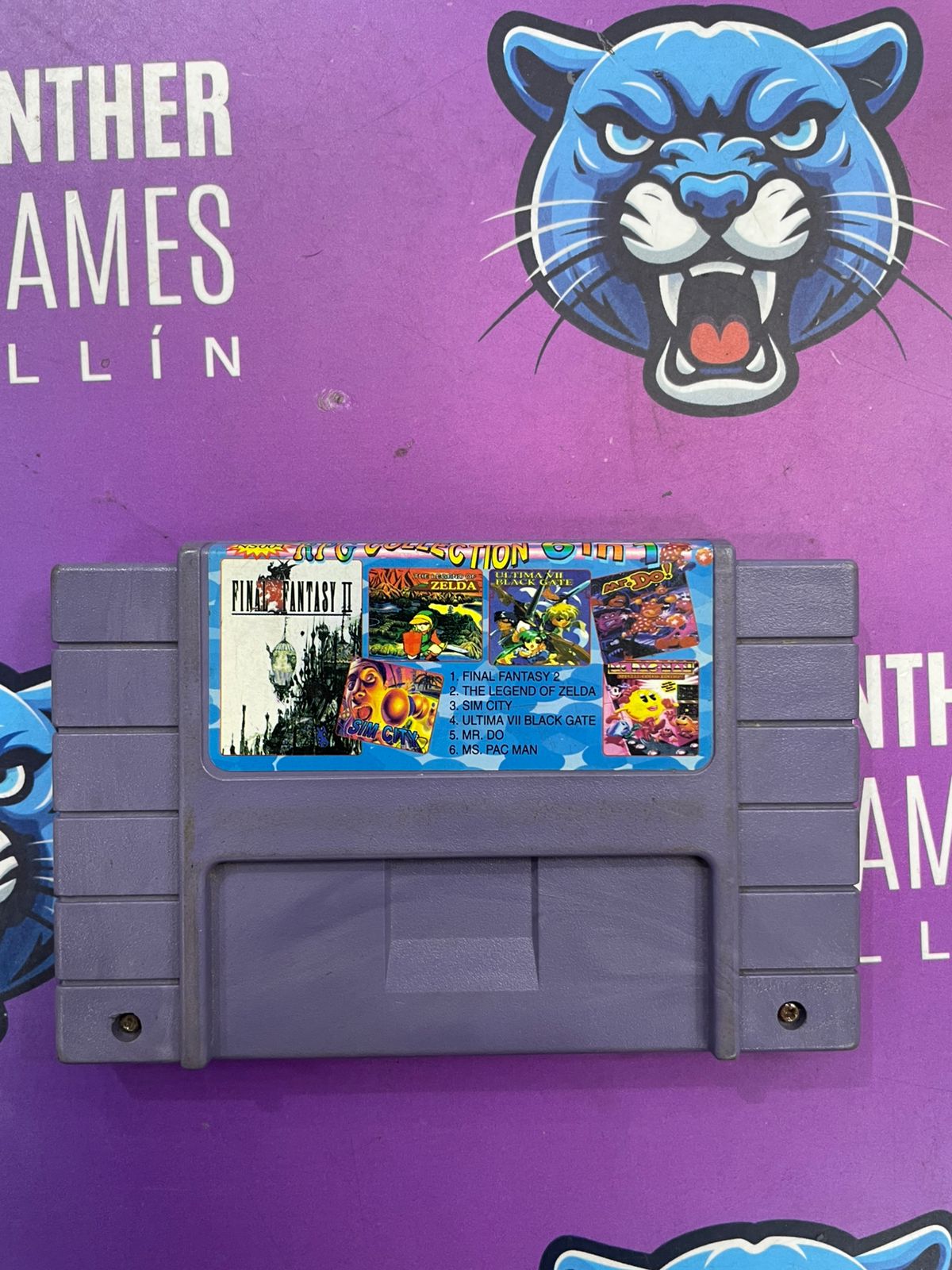 Multijuego 6 in 1 - SNES