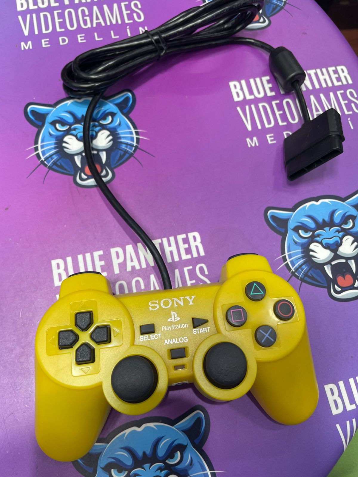 Control Alternativo Amarillo PS2