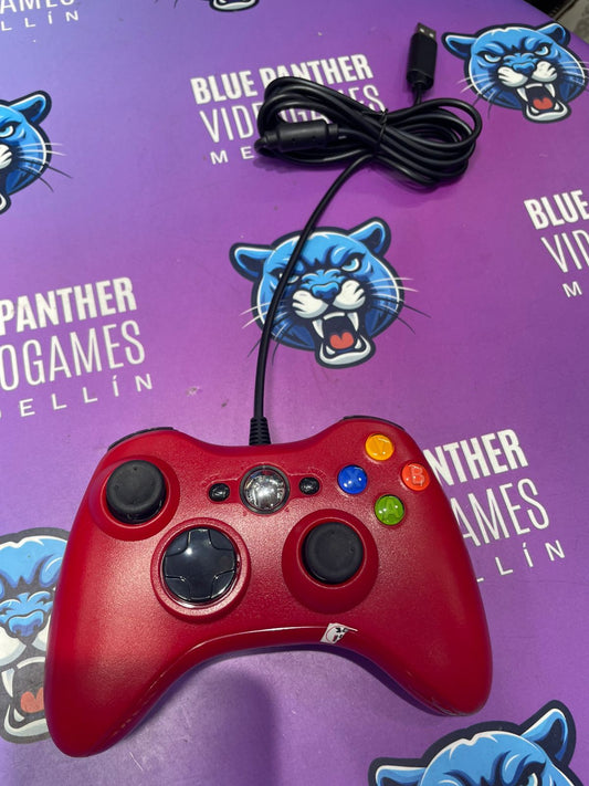 Control Rojo Xbox 360 (cable suelto)