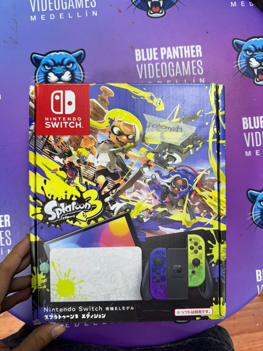 Switch Oled Version Splatoon con juegos (128GB)