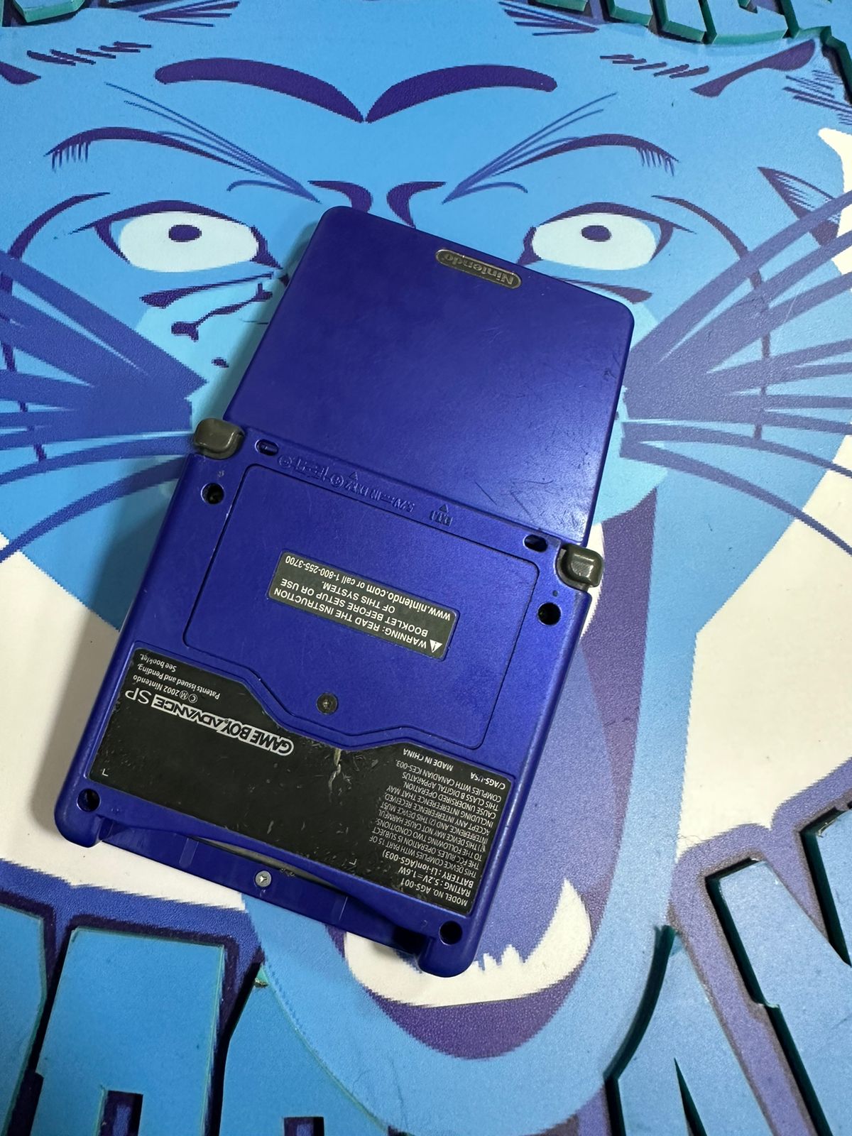 Game boy Sp 001 -Azul