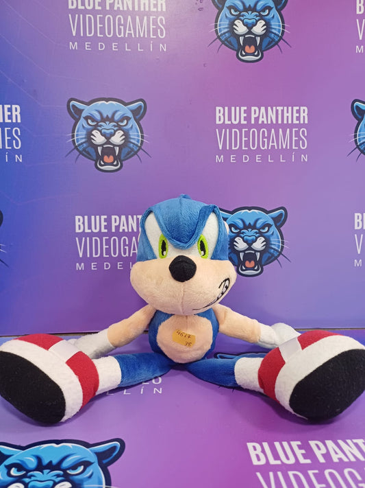 Peluche Sonic azul bonito