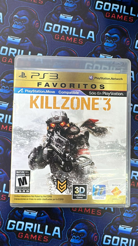 KILLZONE 3 PS3