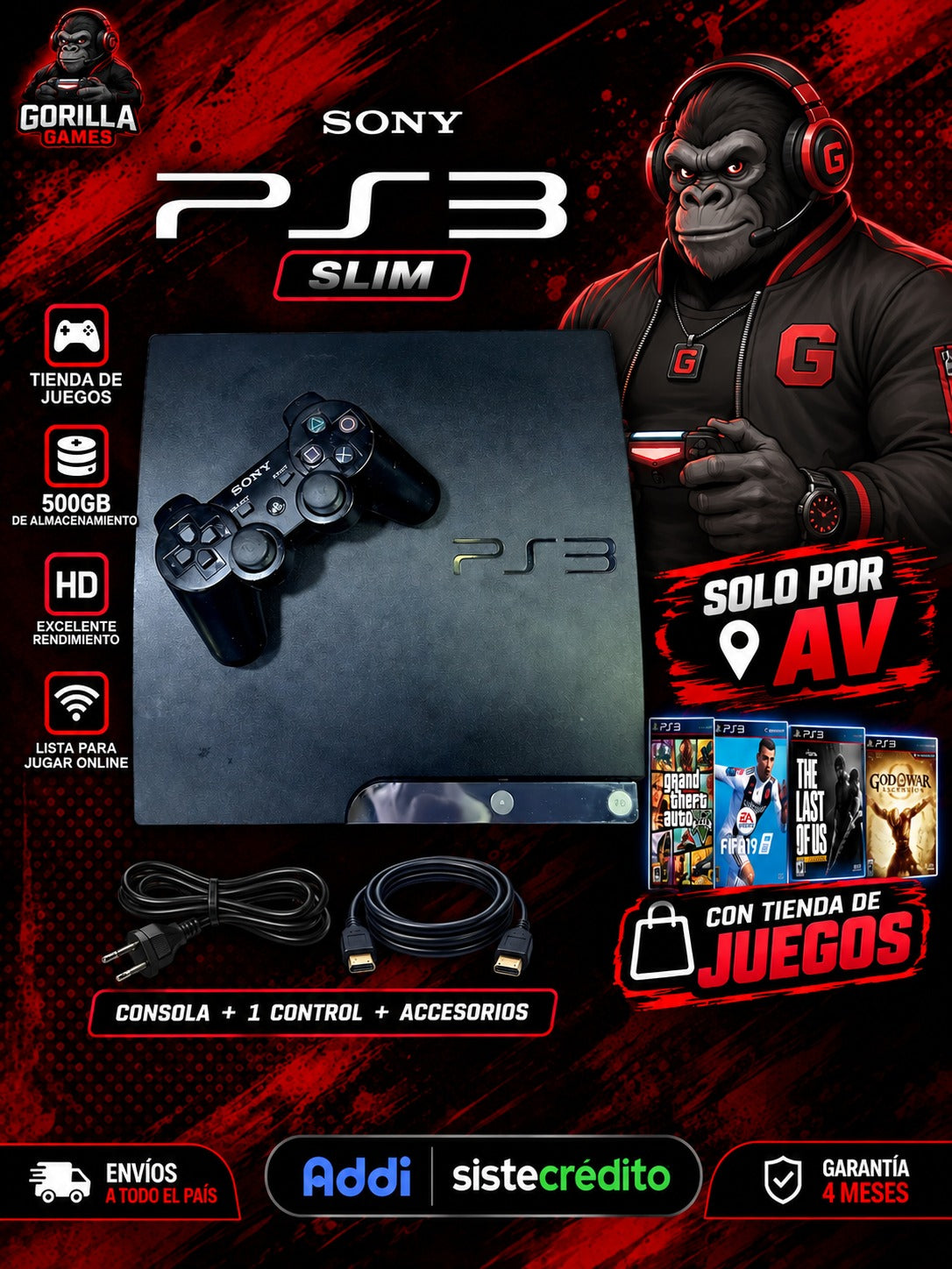 GG Play Station 3 (Usado)