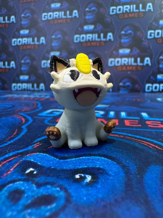 Miau Miau figura Pokemon impresa en 3D