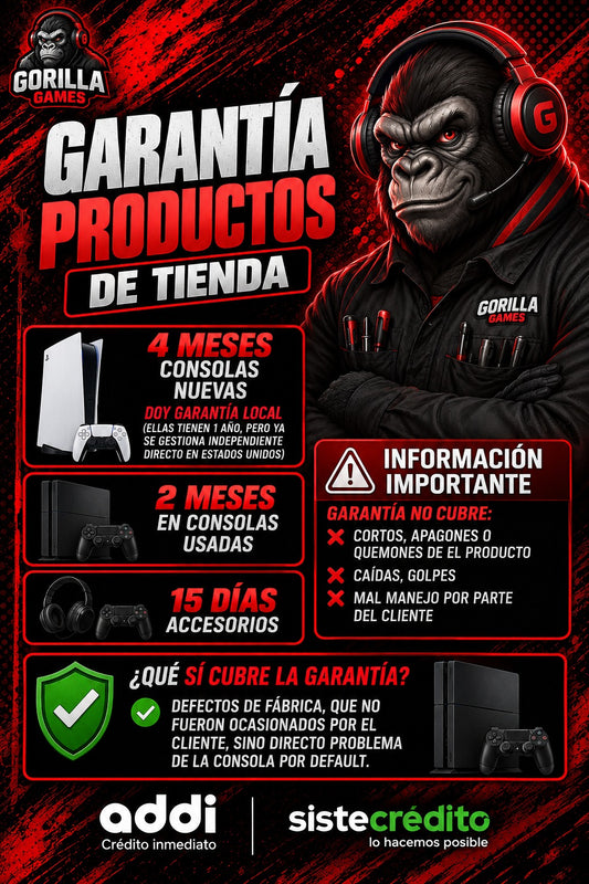 GARANTIA PRODUCTOS