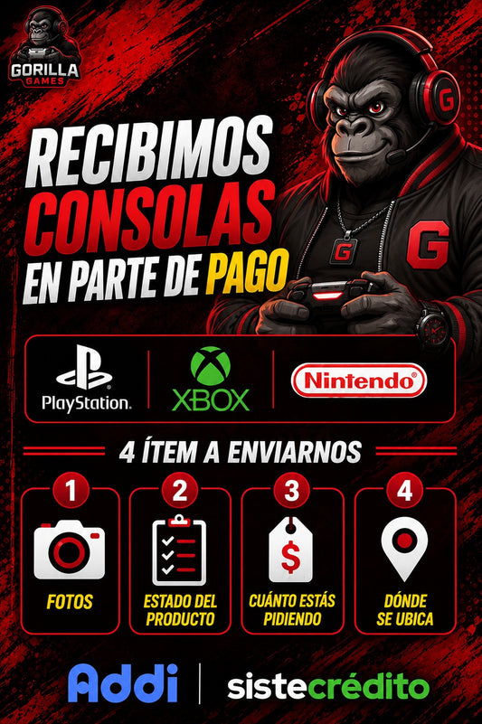 RECIBIMOS CONSOLAS EN PARTE DE PAGO