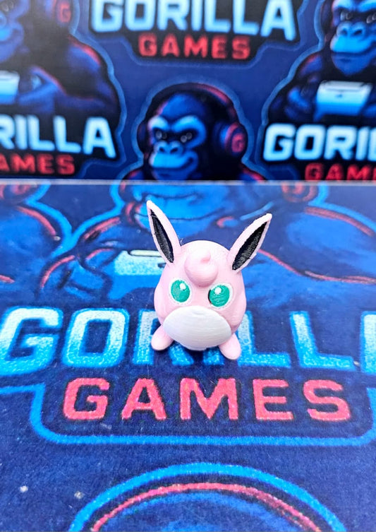 Jigglypuff pokemon en 3D