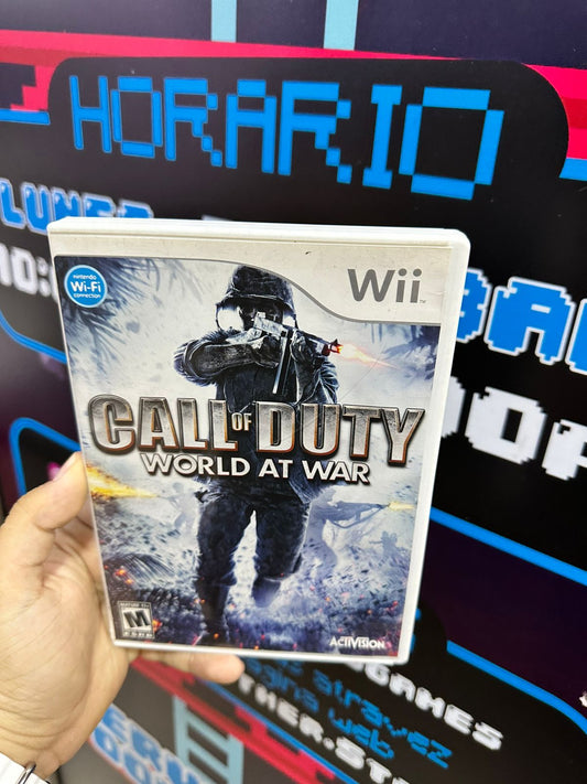 Call Of Duty World At War - Nintendo Wii