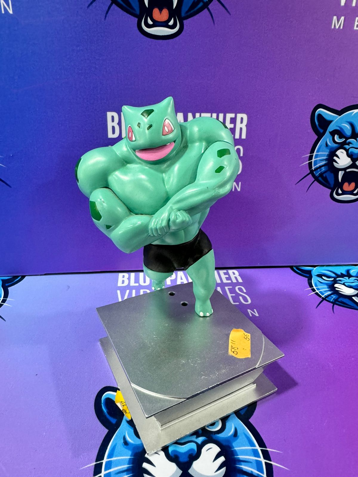 Figura Bulbasaur Pokemon Musculoso