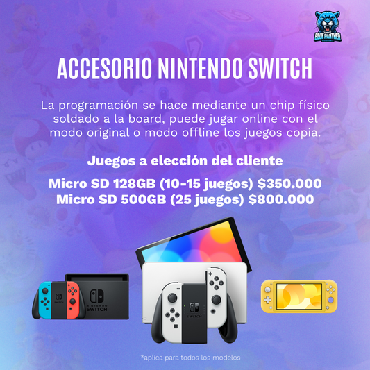 Accesorio + memoria 128GB