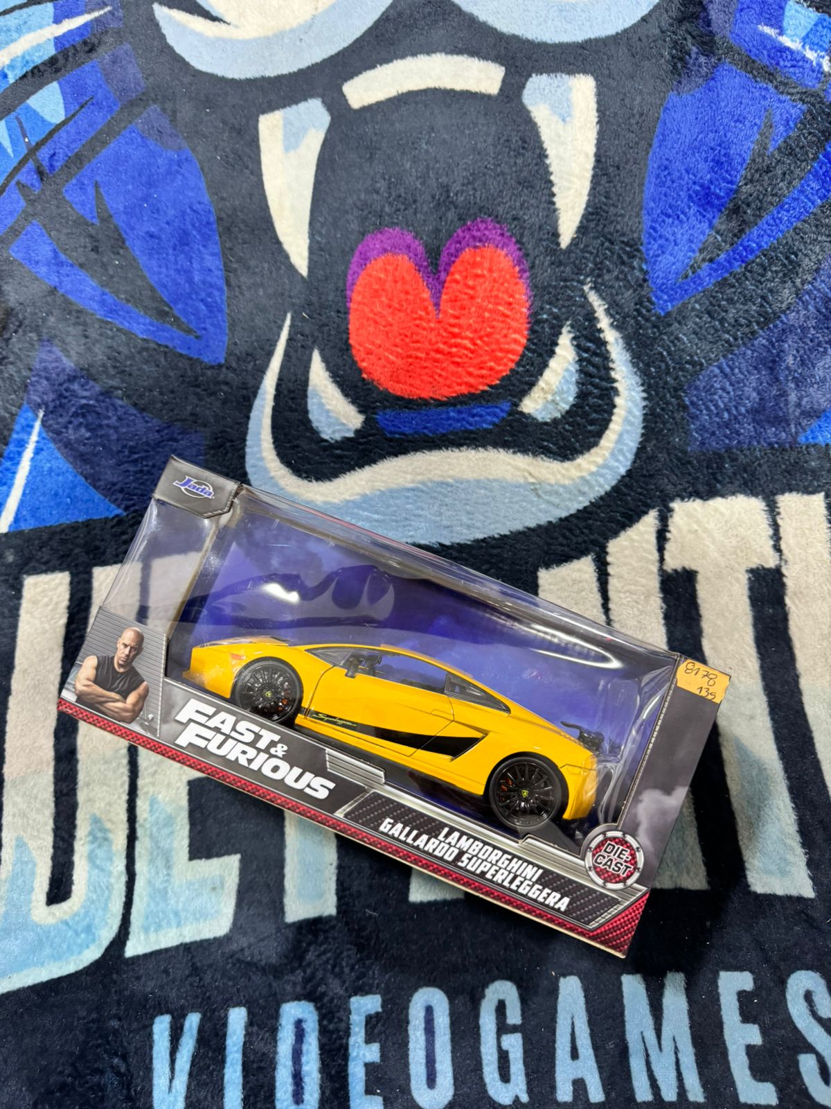 Jada Fast and Furious Lamborghini 1/24 amarillo