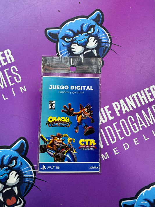 Crash Bundle CTR + Trilogy - PS5 Juego Digital