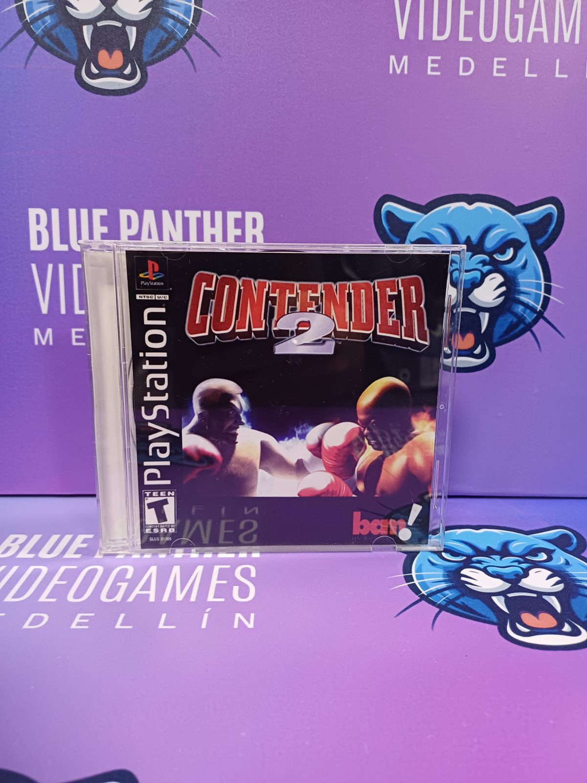 Contender 2 - Playstation 1 Juego original label custom