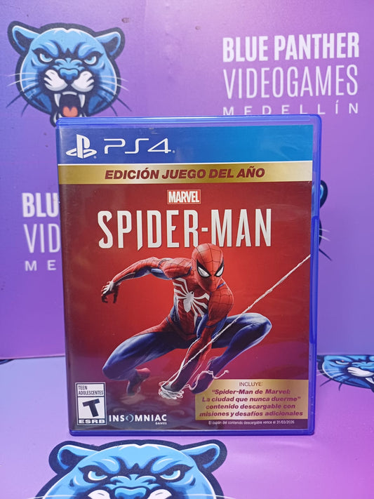 Spiderman Marvel-Playstation 4