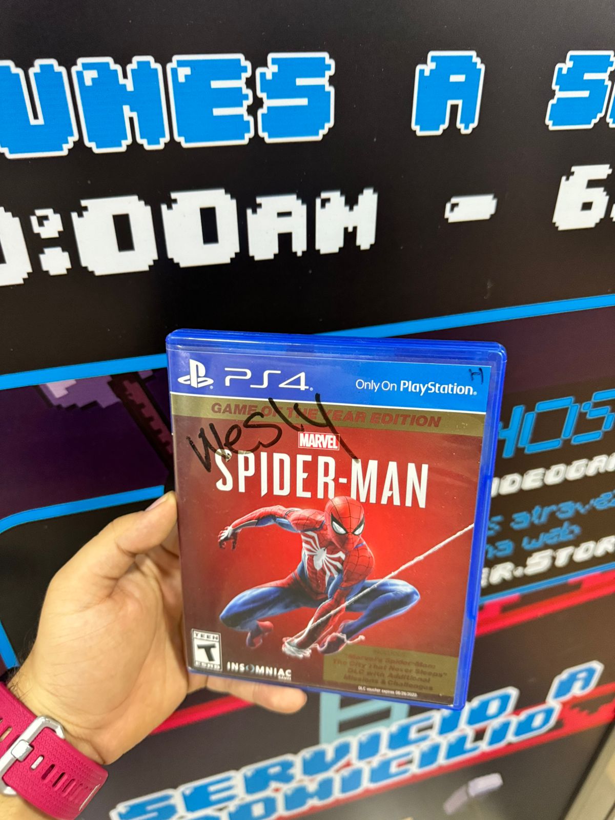 Spiderman Marvel - Playstation 4