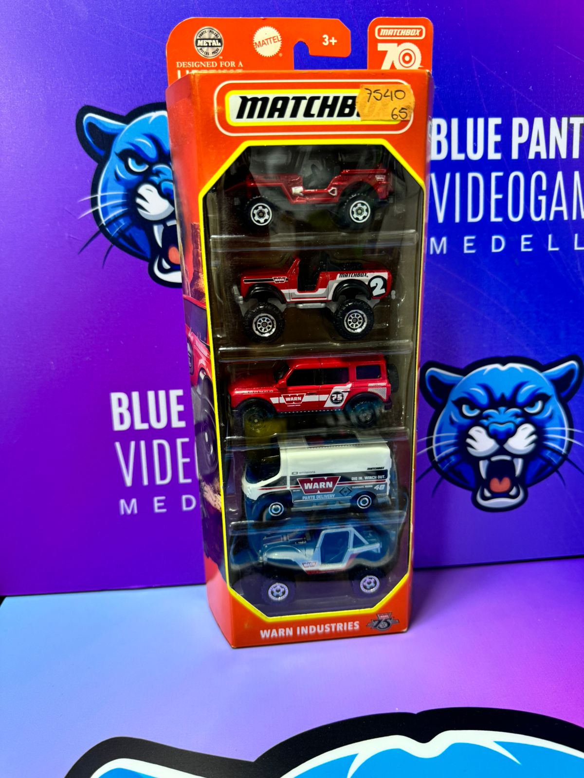 Matchbox X5 Warn Industries