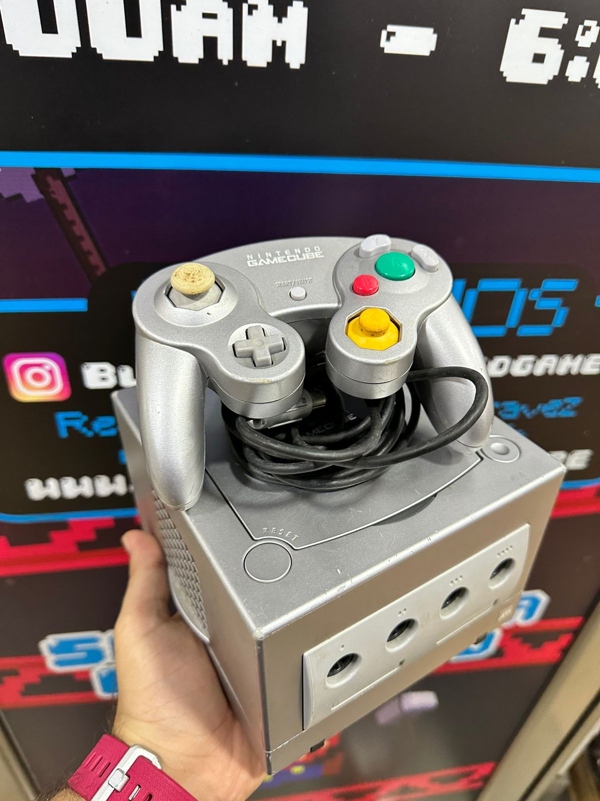 Nintendo Game Cube Gris