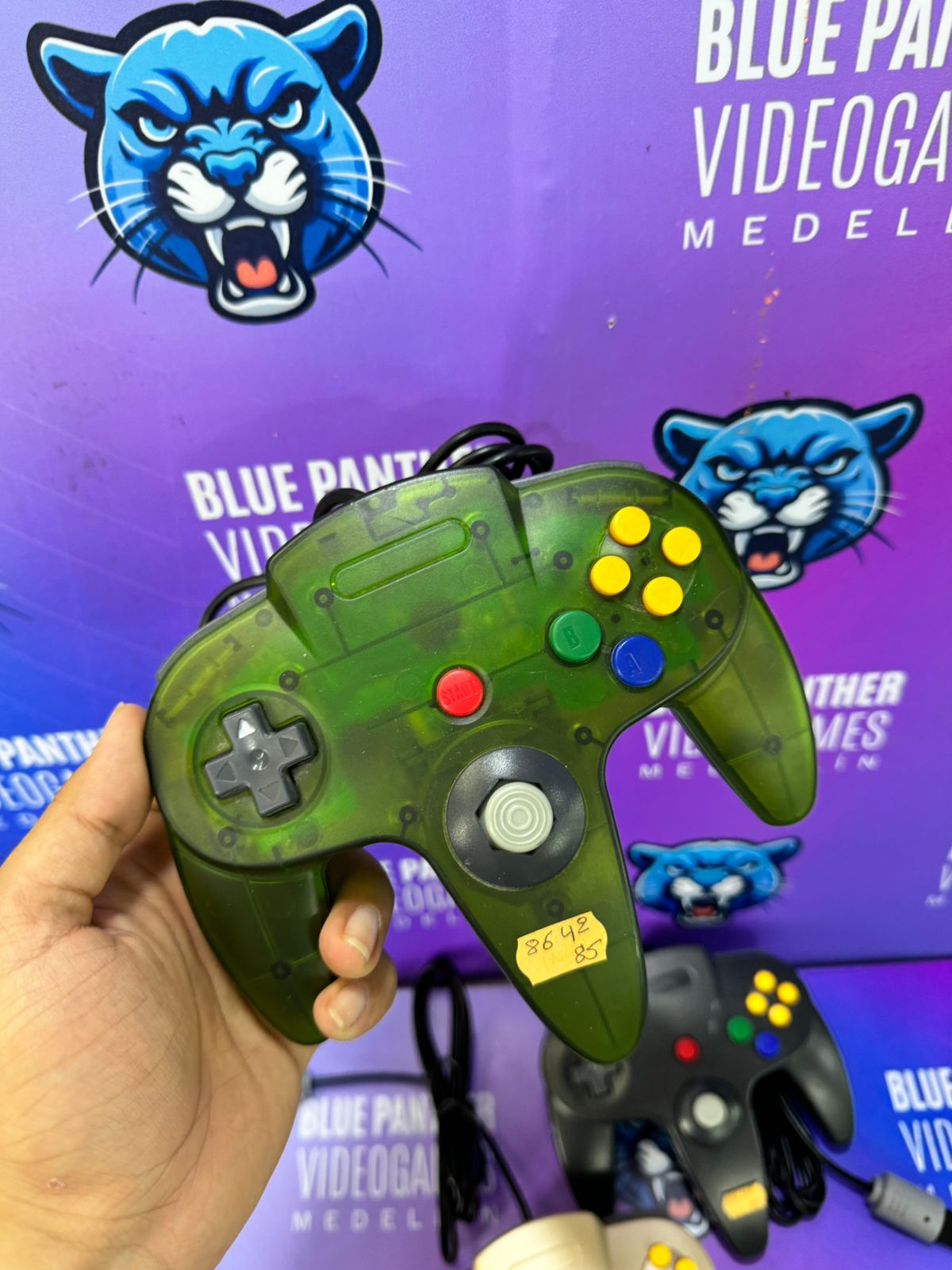 Controles N64 de colores