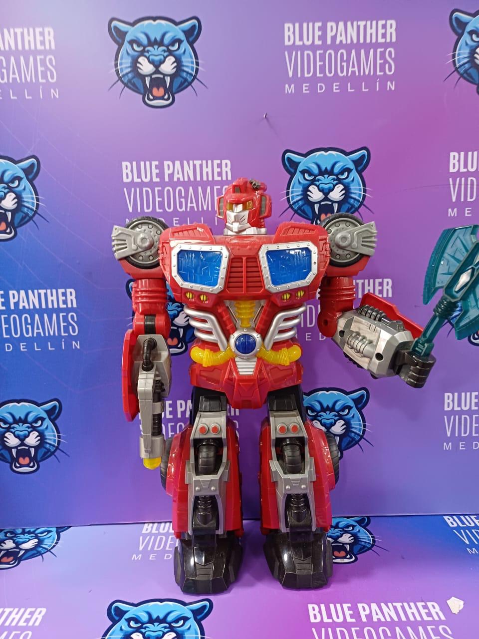 Transformers Rojo Grande hacha